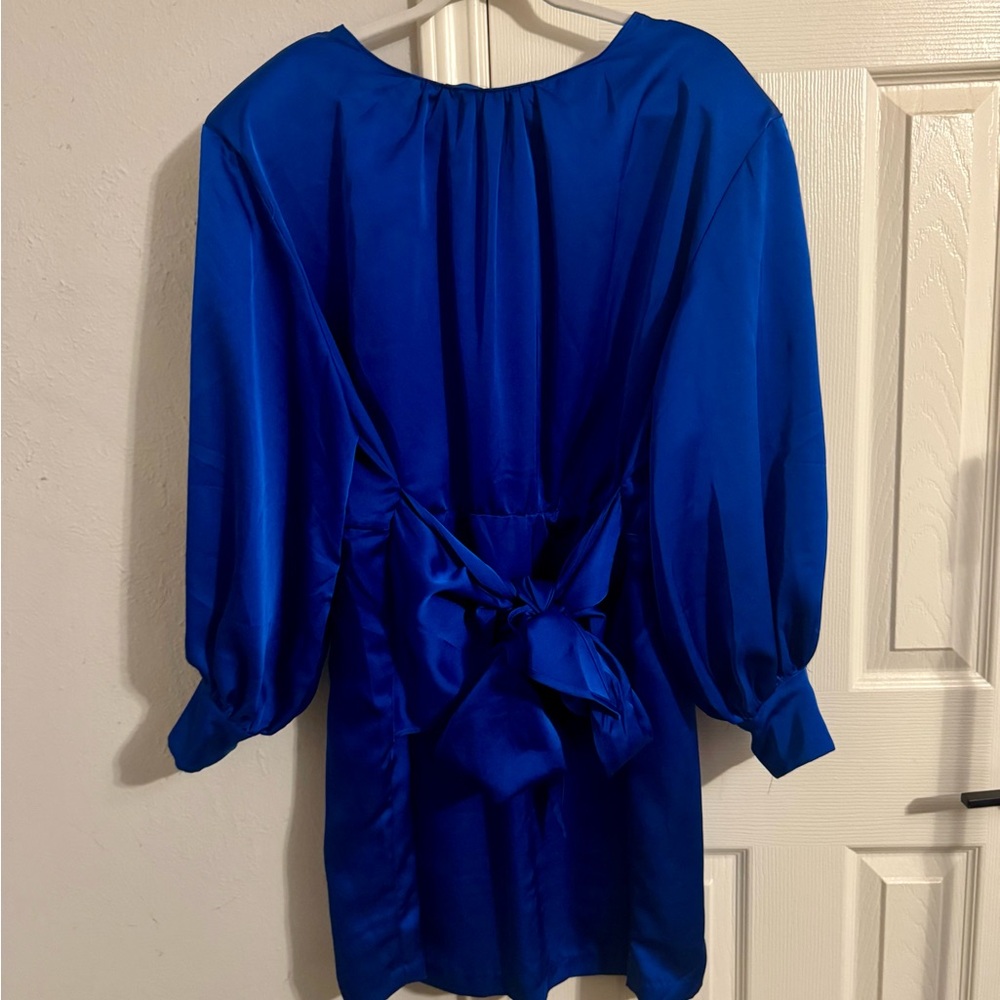 Blue Mini Dress